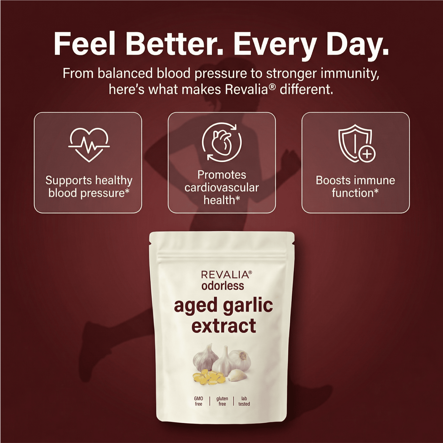 Aged Garlic Extract - 7500mg Odorless Softgels